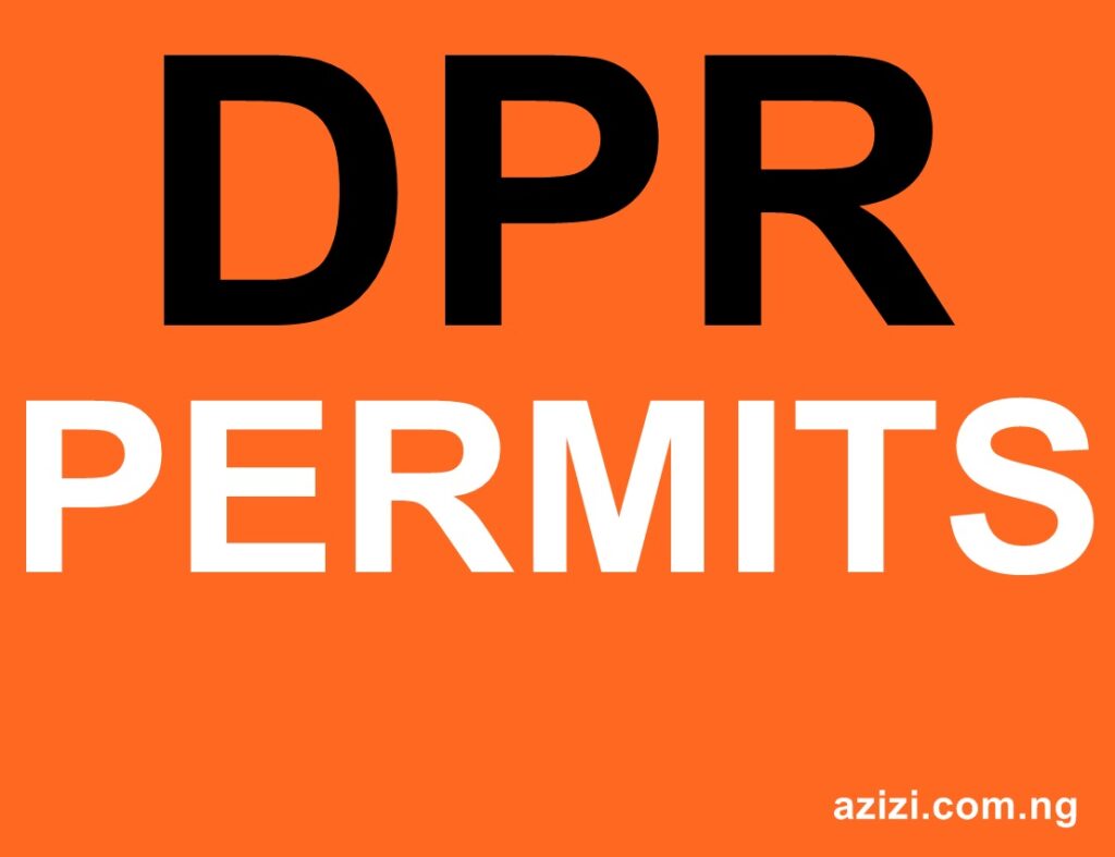 DPR PERMITs