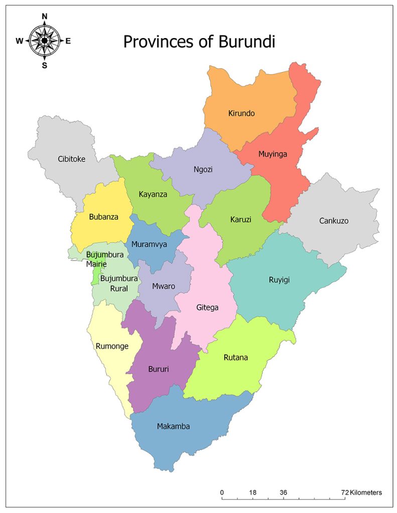 Provinces of Burundi