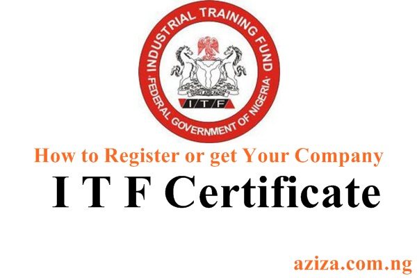 ITF REGISTRATION / CERTIFICATE IN NIGERIA