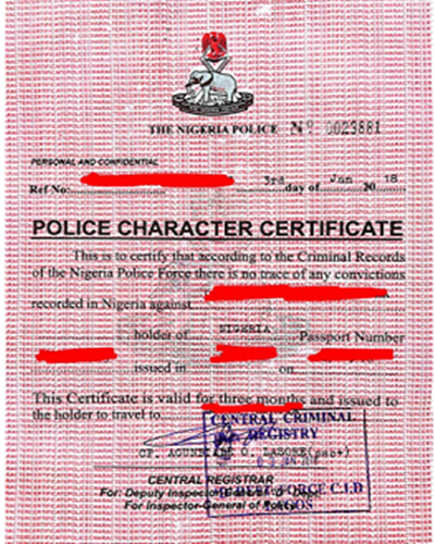 procedure-to-obtain-police-clearance-certificate-in-nigeria