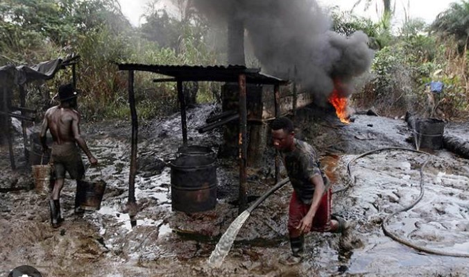 Tompolo canvasses more crude output as NAF destroys illegal refineries